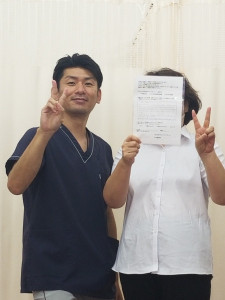 宇部市　整体　50肩　若槻さん